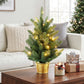 45cm Artificial Christmas Tree Mini Christmas Tree Warm Light