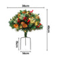 2 Pack 45cm Lighted Artificial Christmas Tree Pathway Xmas Trees