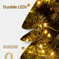 6ft 1.8m Christmas Tree 3-in-1 LED Xmas Palm Tree Party Decor