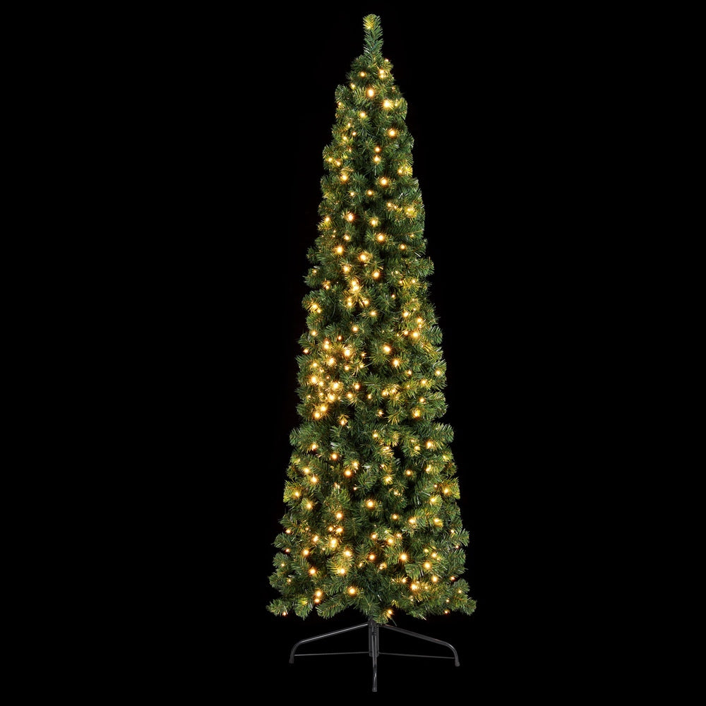 7ft 2.1m 430 Tips Christmas Tree Corner Xmas Tree Party Decorations