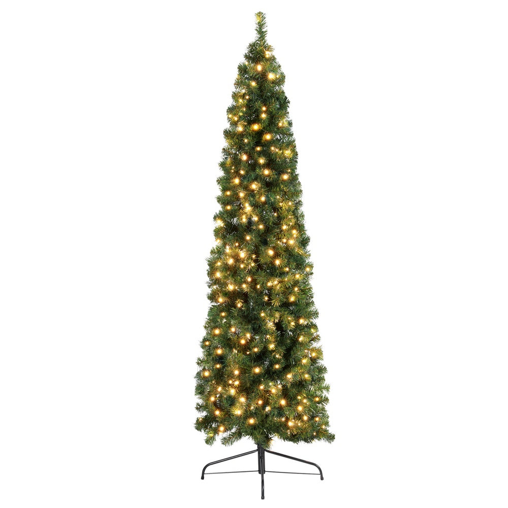 7ft 2.1m 430 Tips Christmas Tree Corner Xmas Tree Party Decorations