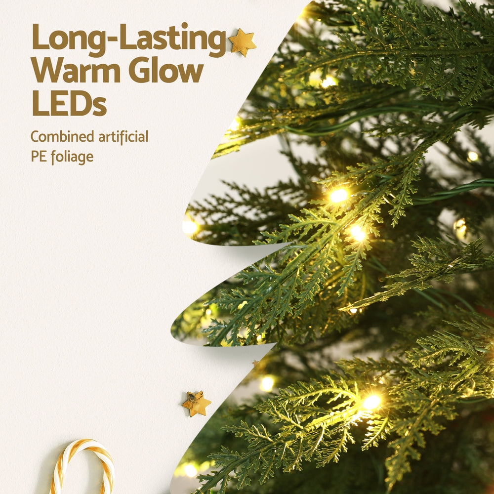 5ft 1.5m Christmas Tree LED Xmas Tree Sparse 263 Tips Party Decoration