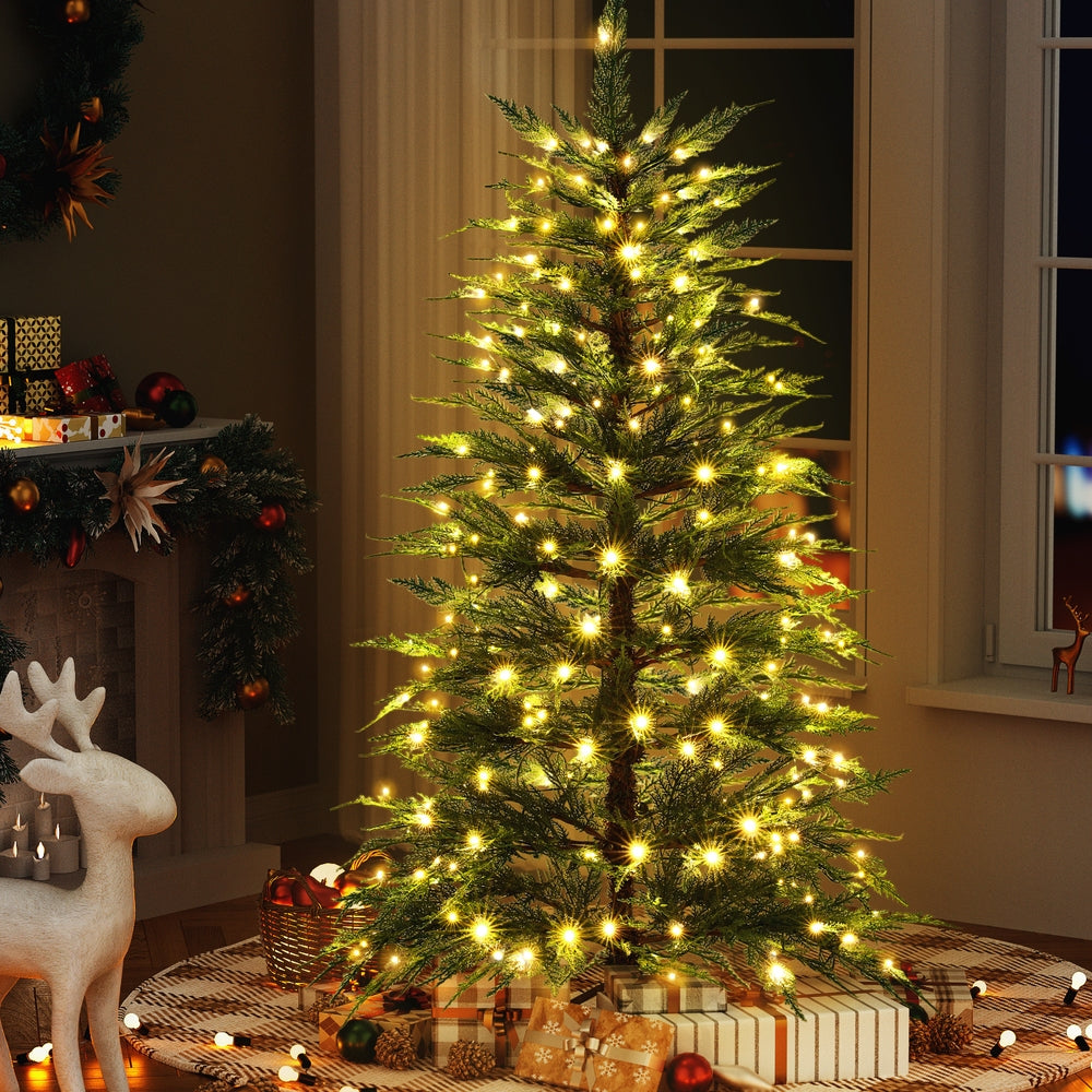 5ft 1.5m Christmas Tree LED Xmas Tree Sparse 263 Tips Party Decoration
