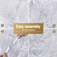 6ft 1.8m 200 LED 622 Tips Christmas Tree 8 Modes Adjustable Multi Color Light Snowy