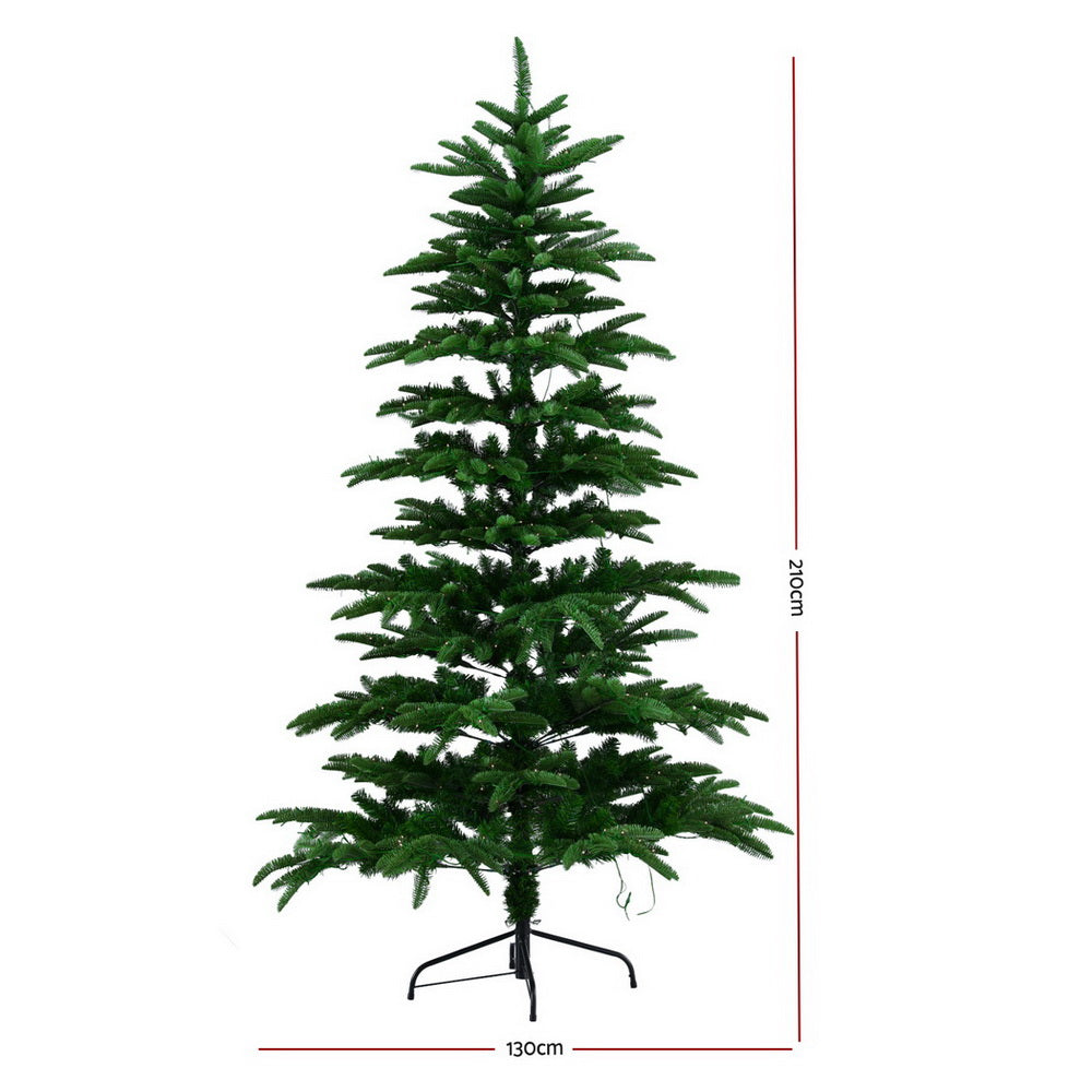 7ft 2.1m 400 LED 860 Tips Christmas Tree LED Sparse Xmas Tree Party Decoration