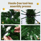7ft 2.1m 400 LED 860 Tips Christmas Tree LED Sparse Xmas Tree Party Decoration