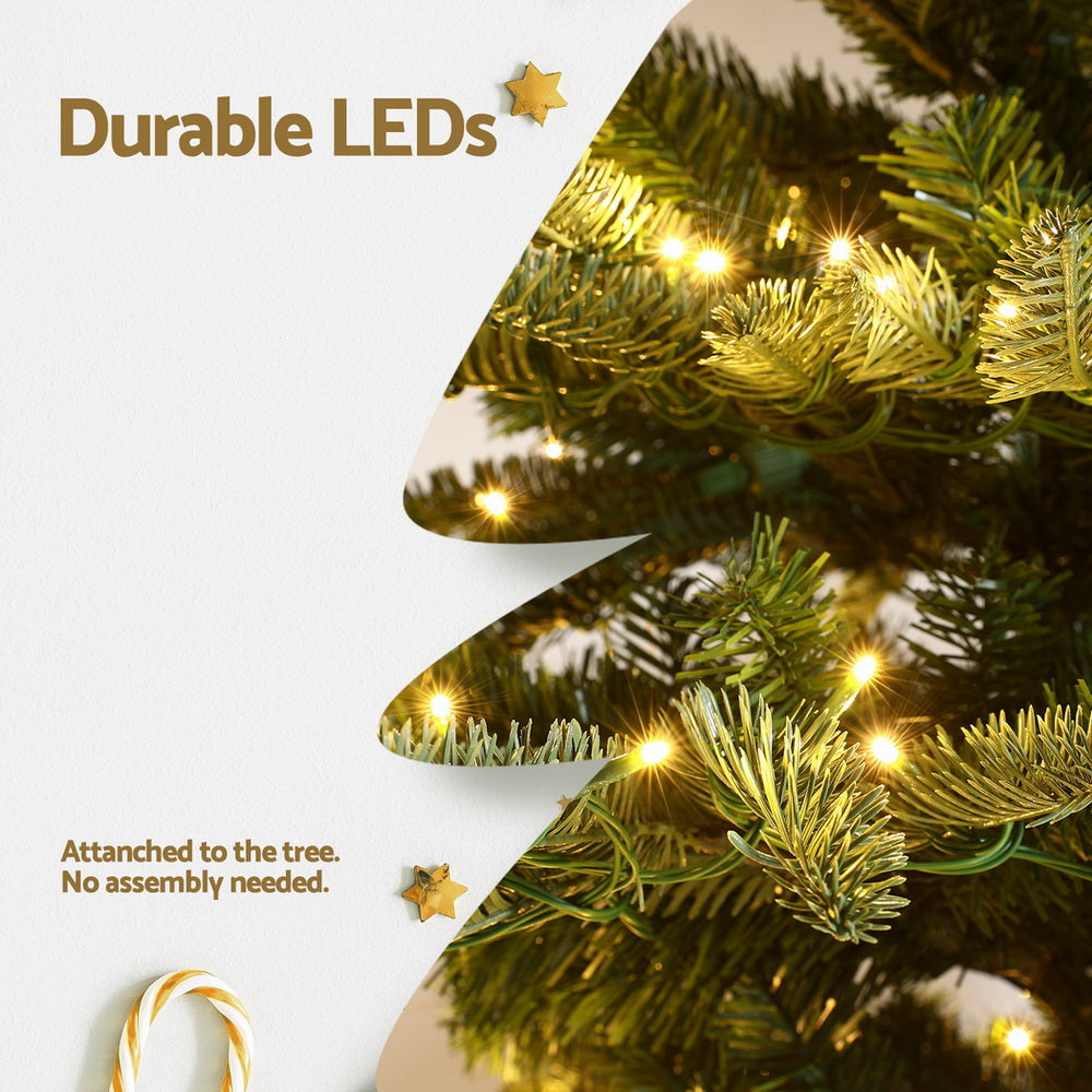 7ft 2.1m 400 LED 860 Tips Christmas Tree LED Sparse Xmas Tree Party Decoration
