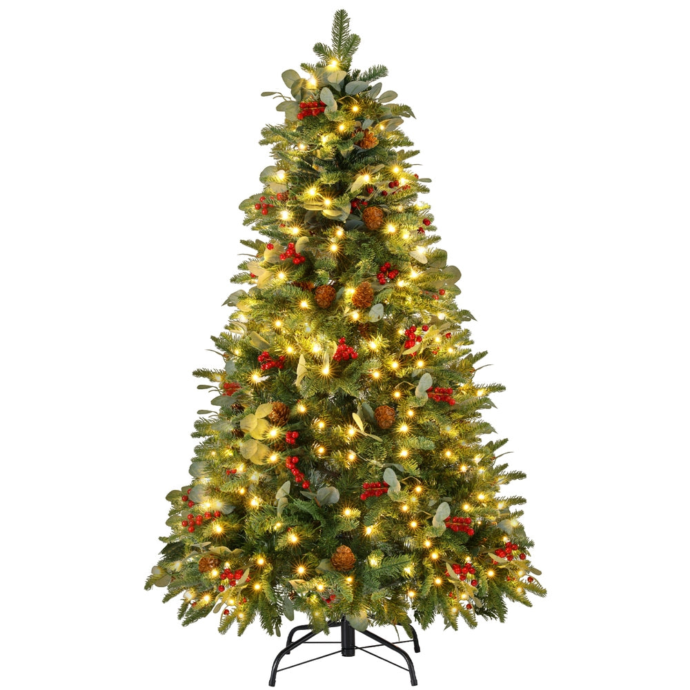 5ft 1.5m 160 LED 355 Tips Christmas Tree Xmas Tree Party Decorations