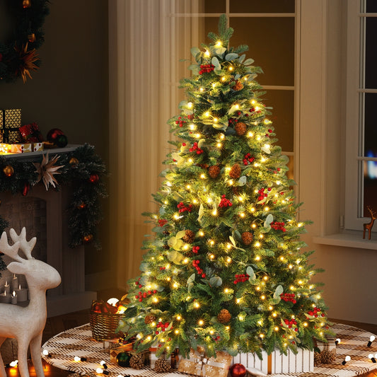 5ft 1.5m 160 LED 355 Tips Christmas Tree Xmas Tree Party Decorations