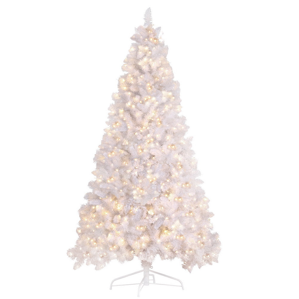 7ft 2.1m 500 LED Christmas Tree Xmas Tree Decorations - White