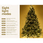 8ft 2.4m Christmas Tree Xmas Tree Decorations 1488 LEDs 8 Light Modes