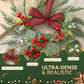 Set of 6 Christmas Wreath Garland 26cm Pre-lit Wreaths Red Berries Bow