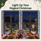 3x3M Christmas Lights Curtain String Light 300 LED Cool White