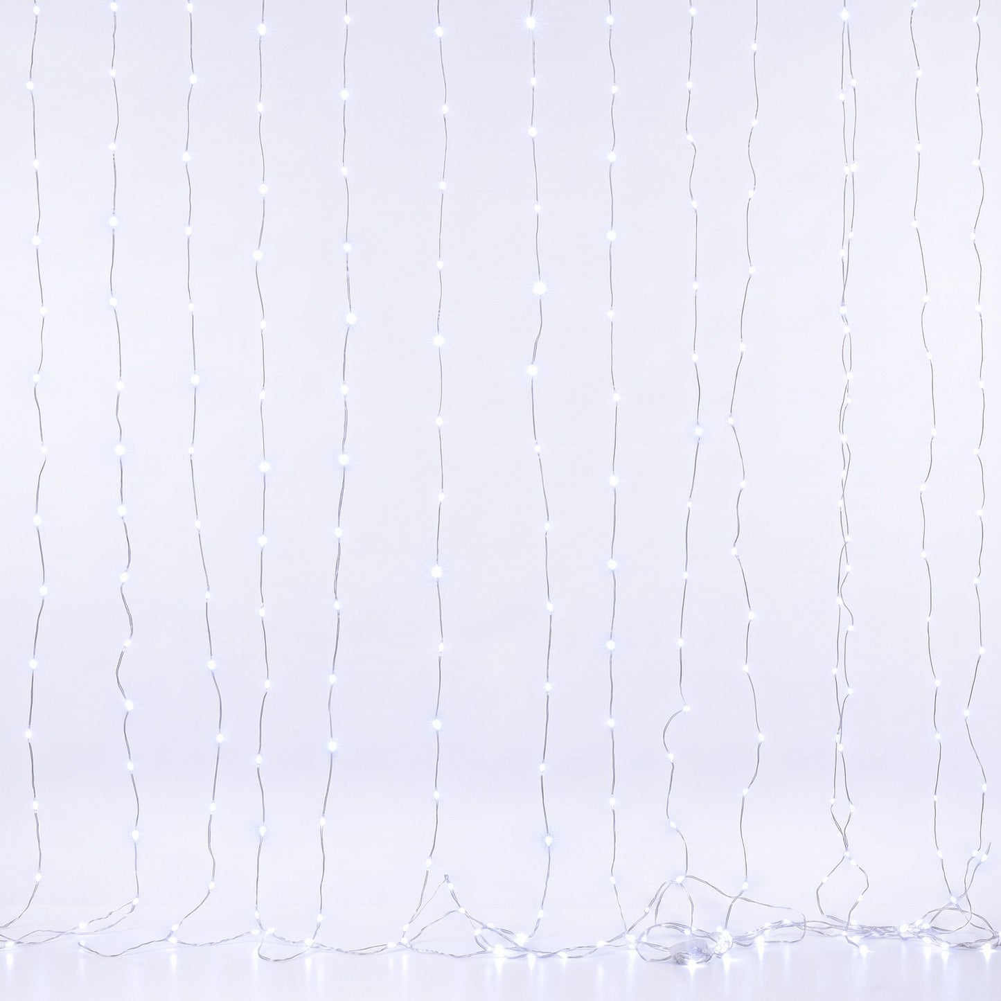 3x3M Christmas Lights Curtain String Light 300 LED Cool White