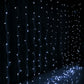 6X3M Christmas Lights Curtain Light 600 LED - Cool White