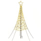 7ft 2.1m Solar Christmas Tree 320 LED Net Lights Xmas Trees Decoration