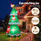 Santa Tree Christmas Inflatable Illuminated Xmas Decorations - 5M