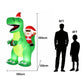 Dinosaur Christmas Inflatable Illuminated Decorations - 2.5M