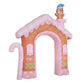 Gingerbread Man Candy Christmas Inflatable Illuminated Decorations - 3.2M