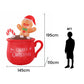 Cup Christmas Inflatable Height LED Outdoor Decorations Illuminated - 1.8M