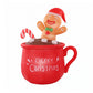 Cup Christmas Inflatable Height LED Outdoor Decorations Illuminated - 1.8M
