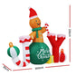 Christmas Inflatable Gingerman Joy 3M Long Outdoor Decorations Illuminated