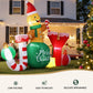 Christmas Inflatable Gingerman Joy 3M Long Outdoor Decorations Illuminated