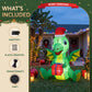 Dragon Christmas Inflatable Height LED Outdoor Decorations Illuminated - 1.8M