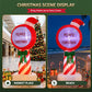 Pole Christmas Inflatable Height LED Outdoor Decorations Illuminated - 1.8M