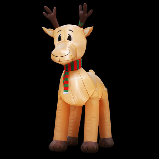 Reindeer Christmas Inflatable Illuminated Xmas Decorations - 5M