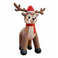 Reindeer Christmas Inflatable Illuminated Decorations - 2.5M