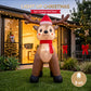 Reindeer Christmas Inflatable Illuminated Decorations - 2.5M