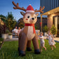 Reindeer Christmas Inflatable Illuminated Decorations - 2.5M