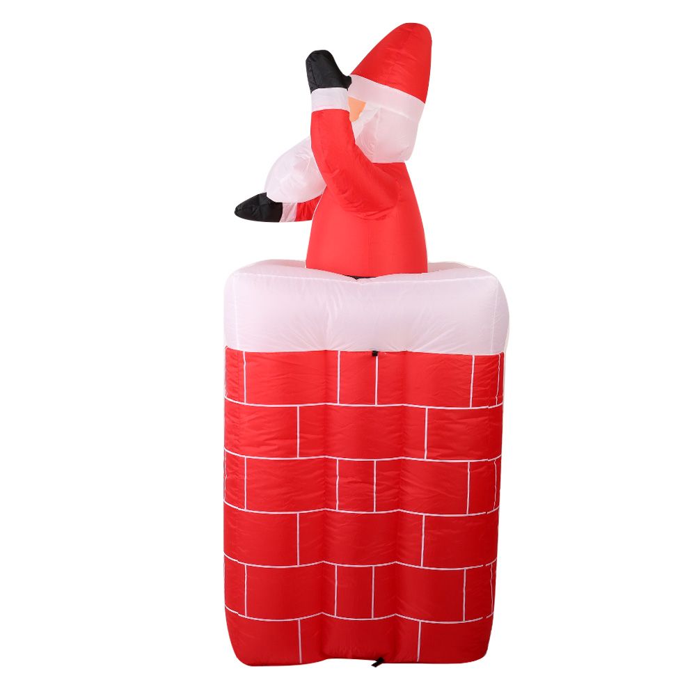 Santa Pop-Up Christmas Inflatable Illuminated Xmas Decorations - 1.8M