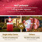Santa Pop-Up Christmas Inflatable Illuminated Xmas Decorations - 1.8M
