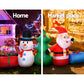 Christmas Inflatable Tree Snowman 2.7M Illuminated Decorations
