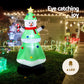 Snowman Tree LED Christmas Inflatable Decorations Illuminated - 2.75M