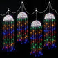 Christmas Lights Solar Jellyfish 4Pcs Garden Decorative Multi-Color