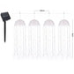 Christmas Lights Solar Jellyfish 4Pcs Garden Decorative Multi-Color