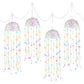 Christmas Lights Solar Jellyfish 4Pcs Garden Decorative Multi-Color