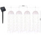Christmas Lights Solar Jellyfish 4Pcs Garden Decorative Warm White
