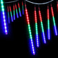 7M Christmas Lights Shower Light 288 LED Icicle Falling Metor