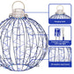 Jingle Jollys Christmas Lights 320 LED Fairy Light 3pcs Ball Decorations Set