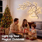 Christmas Willow Vine Lights Branch LED Fairy DIY Wall Decor 1.8m Warm White