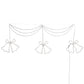 1.8M Christmas Lights 288 LED Bell Motif Light Decorations