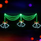 1.8M Christmas Lights 288 LED Bell Motif Light Decorations