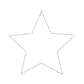 Jingle Jollys Christmas Lights 50cm Star 70 LED Xmas Decorations