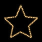 Jingle Jollys Christmas Lights 50cm Star 70 LED Xmas Decorations
