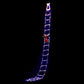 Jingle Jollys 3.5M Christmas Lights 300 LED Ladder Light with Santa Claus Decor