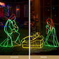 1.12M Christmas Lights Motif 552 LED Rope Light Outdoor Decoration